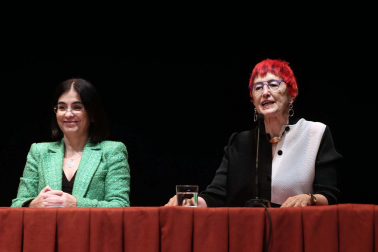 Visita de la ministra de Sanidad, Carolina Darias, a Navarra
