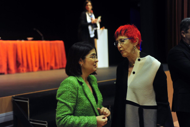 Visita de la ministra de Sanidad, Carolina Darias, a Navarra.