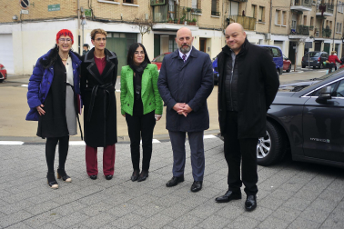 Visita de la ministra de Sanidad, Carolina Darias, a Navarra.