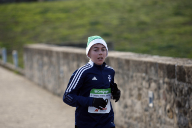 Participantes en la XI Carrera Infantil de la Navidad de Asvona