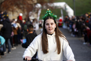 Participantes en la XI Carrera Infantil de la Navidad de Asvona