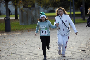 Participantes en la XI Carrera Infantil de la Navidad de Asvona
