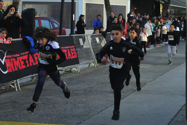 Participantes en las distintas pruebas del XII Cross de Navidad de Marcilla.
