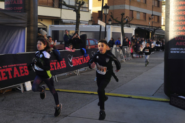 Participantes en las distintas pruebas del XII Cross de Navidad de Marcilla.