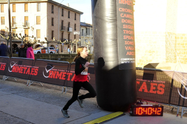Participantes en las distintas pruebas del XII Cross de Navidad de Marcilla.