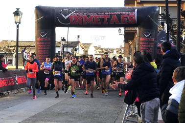 Participantes en las distintas pruebas del XII Cross de Navidad de Marcilla.
