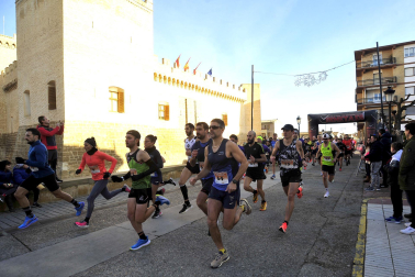Participantes en las distintas pruebas del XII Cross de Navidad de Marcilla.