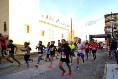 Participantes en las distintas pruebas del XII Cross de Navidad de Marcilla.