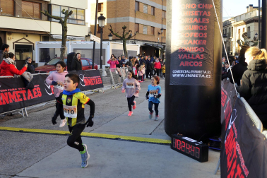 Participantes en las distintas pruebas del XII Cross de Navidad de Marcilla.
