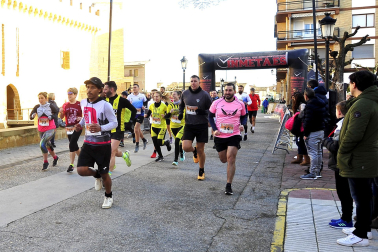 Participantes en las distintas pruebas del XII Cross de Navidad de Marcilla.