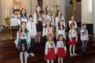 Coros participantes en el XXXV Festival de Villancicos de la Orden del Volatín en Tudela.
