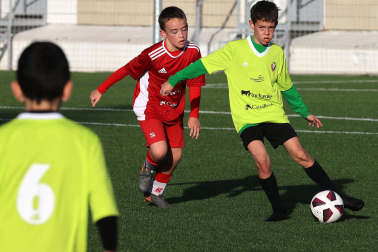 Encuentros del primer día del XL Torneo Interescolar en las instalaciones de Tajoanr.