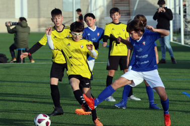 Encuentros del primer día del XL Torneo Interescolar en las instalaciones de Tajoanr.