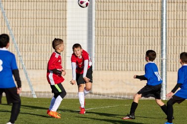 Imágenes del encuentro Cardenal Ilundain 3-3 Calasanz de la primera jornada del XL Torneo Interescolar.