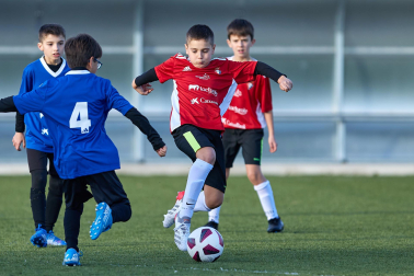Imágenes del encuentro Cardenal Ilundain 3-3 Calasanz de la primera jornada del XL Torneo Interescolar.