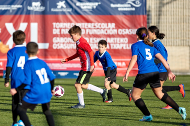 Imágenes del encuentro Cardenal Ilundain 3-3 Calasanz de la primera jornada del XL Torneo Interescolar.