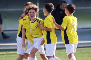 Imágenes del encuentro Ikastola Jaso 2-3 Luis Amigó de la primera jornada del XL Torneo Interescolar.