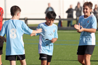 Imágenes del encuentro Las Amescoas 0-2 Santa Ana de la primera jornada del XL Torneo Interescolar.