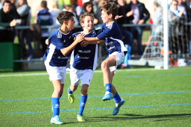 Imágenes del encuentro Amaiur Ik. 2-5 San Cernin de la primera jornada del XL Torneo Interescolar.