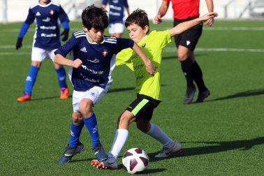 Imágenes del encuentro Amaiur Ik. 2-5 San Cernin de la primera jornada del XL Torneo Interescolar.