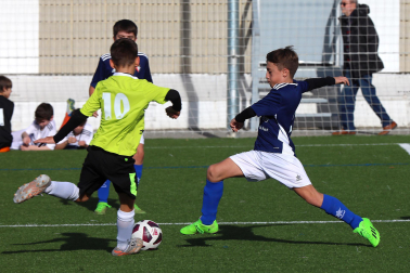 Imágenes del encuentro Amaiur Ik. 2-5 San Cernin de la primera jornada del XL Torneo Interescolar.