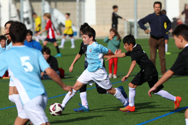 Imágenes del encuentro Beriáin 0-10 Irulegi de la primera jornada del XL Torneo Interescolar.