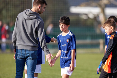 Imágenes del encuentro San Juan de la Cadena 0-4 Sagrado Corazón de la primera jornada del XL Torneo Interescolar.