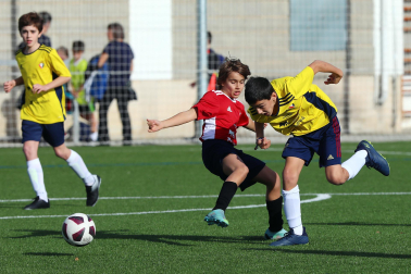 Imágenes del encuentro El Redín 2-1 San Pedro de la primera jornada del XL Torneo Interescolar.