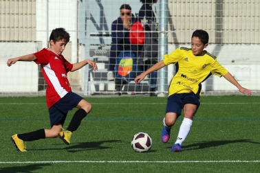 Imágenes del encuentro El Redín 2-1 San Pedro de la primera jornada del XL Torneo Interescolar.