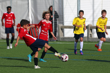 Imágenes del encuentro El Redín 2-1 San Pedro de la primera jornada del XL Torneo Interescolar.