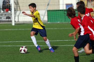 Imágenes del encuentro El Redín 2-1 San Pedro de la primera jornada del XL Torneo Interescolar.