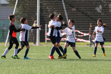 Imágenes del encuentro Elorri 1-1 Ezkaba Ik.de la primera jornada del XL Torneo Interescolar