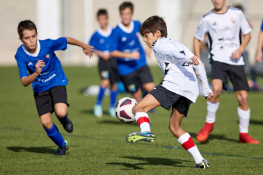 Imágenes del encuentro San Ignacio 3-2 Erreniega de la primera jornada del XL Torneo Interescolar.