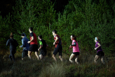 Participantes en la San SilbestreTrail Esteribar 2022