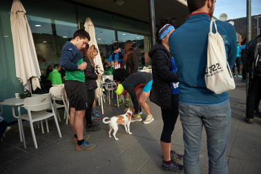 Participantes en la San SilbestreTrail Esteribar 2022