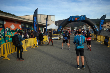 Participantes en la San SilbestreTrail Esteribar 2022