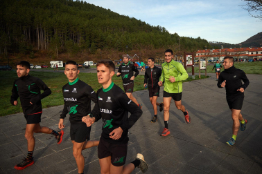 Participantes en la San SilbestreTrail Esteribar 2022