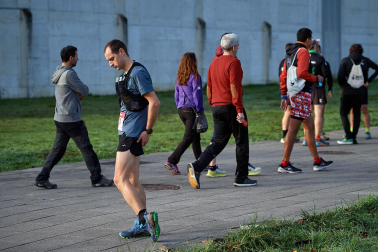 Participantes en la San SilbestreTrail Esteribar 2022