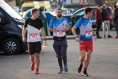 Participantes en la San SilbestreTrail Esteribar 2022