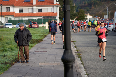 Participantes en la San SilbestreTrail Esteribar 2022