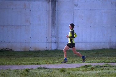 Participantes en la San SilbestreTrail Esteribar 2022
