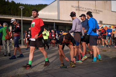 Participantes en la San SilbestreTrail Esteribar 2022