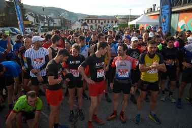 Participantes en la San SilbestreTrail Esteribar 2022
