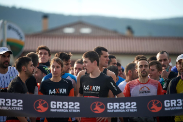 Participantes en la San SilbestreTrail Esteribar 2022