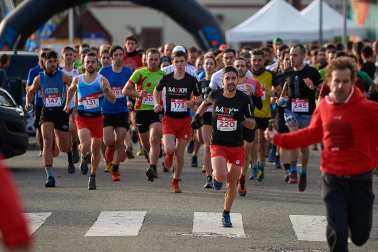 Participantes en la San SilbestreTrail Esteribar 2022