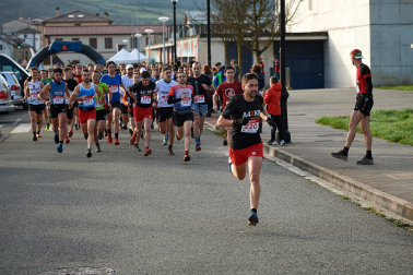 Participantes en la San SilbestreTrail Esteribar 2022