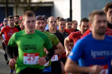 Participantes en la San SilbestreTrail Esteribar 2022