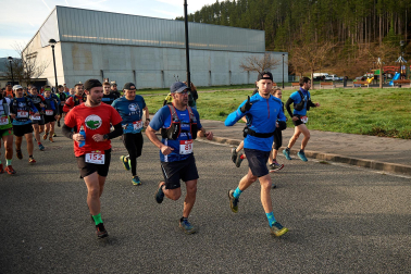Participantes en la San SilbestreTrail Esteribar 2022