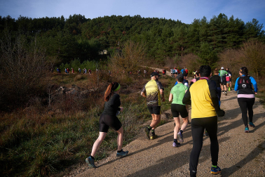 Participantes en la San SilbestreTrail Esteribar 2022