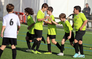 Imágenes del encuentro Eulza 0-10 Camino de Santiago de la segunda jornada del XL Torneo Interescolar.